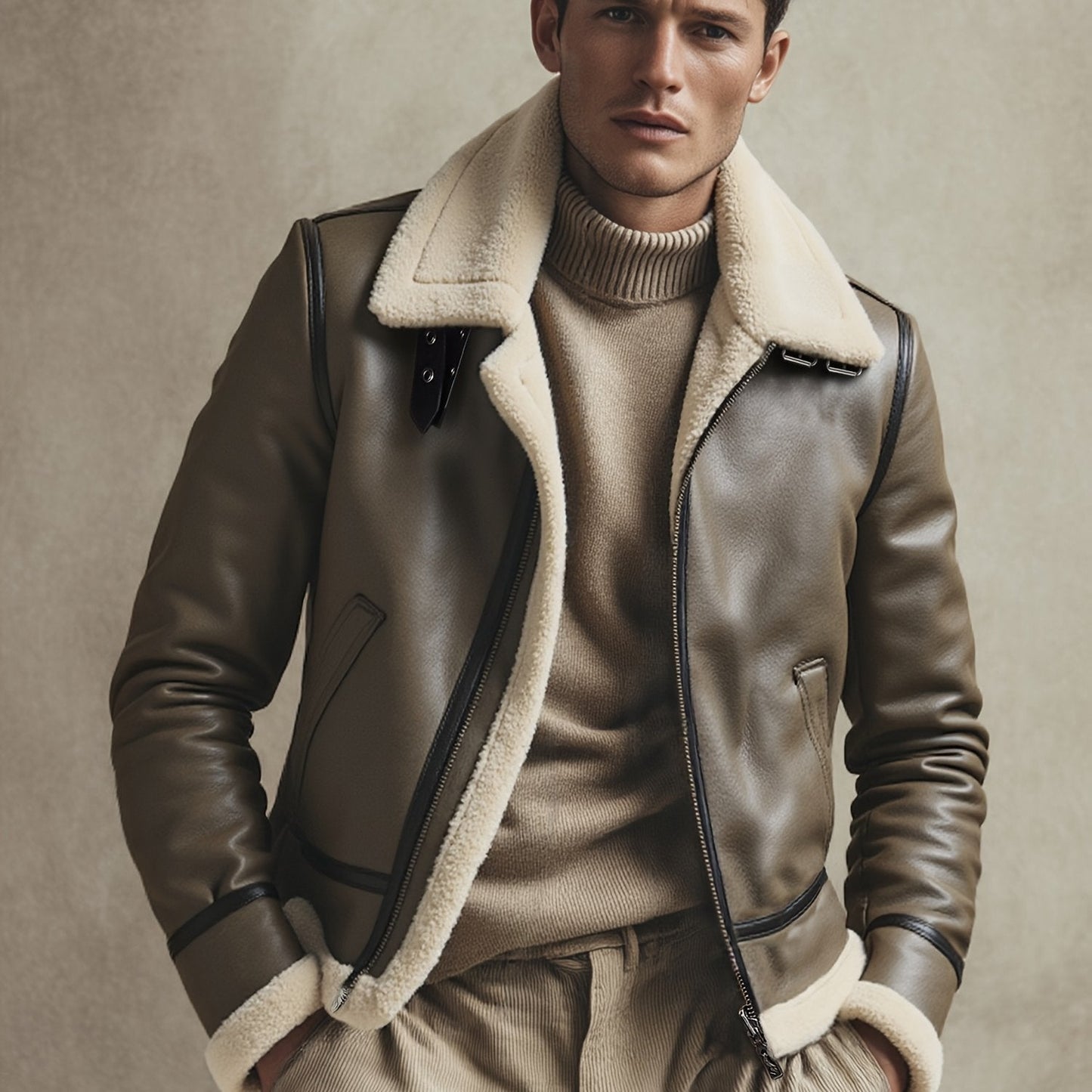 VANHOUTEN™ | WARME MOTORJACK VOOR HERFST EN WINTER