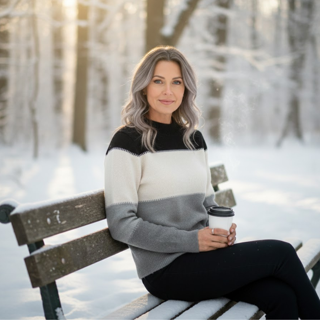 Elina | Klassieke Gestreepte Trui