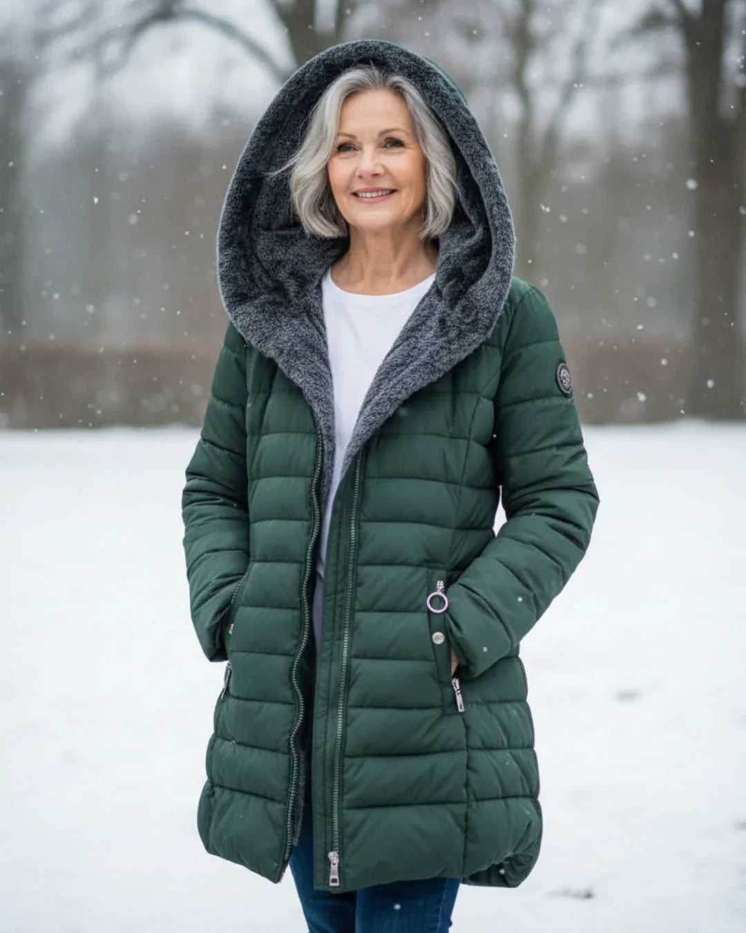 Olivia™ | Gewatteerde winterjas