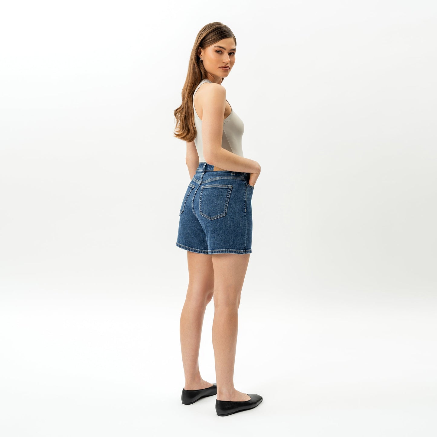 Stretchy ComfortDenim™ Shorts