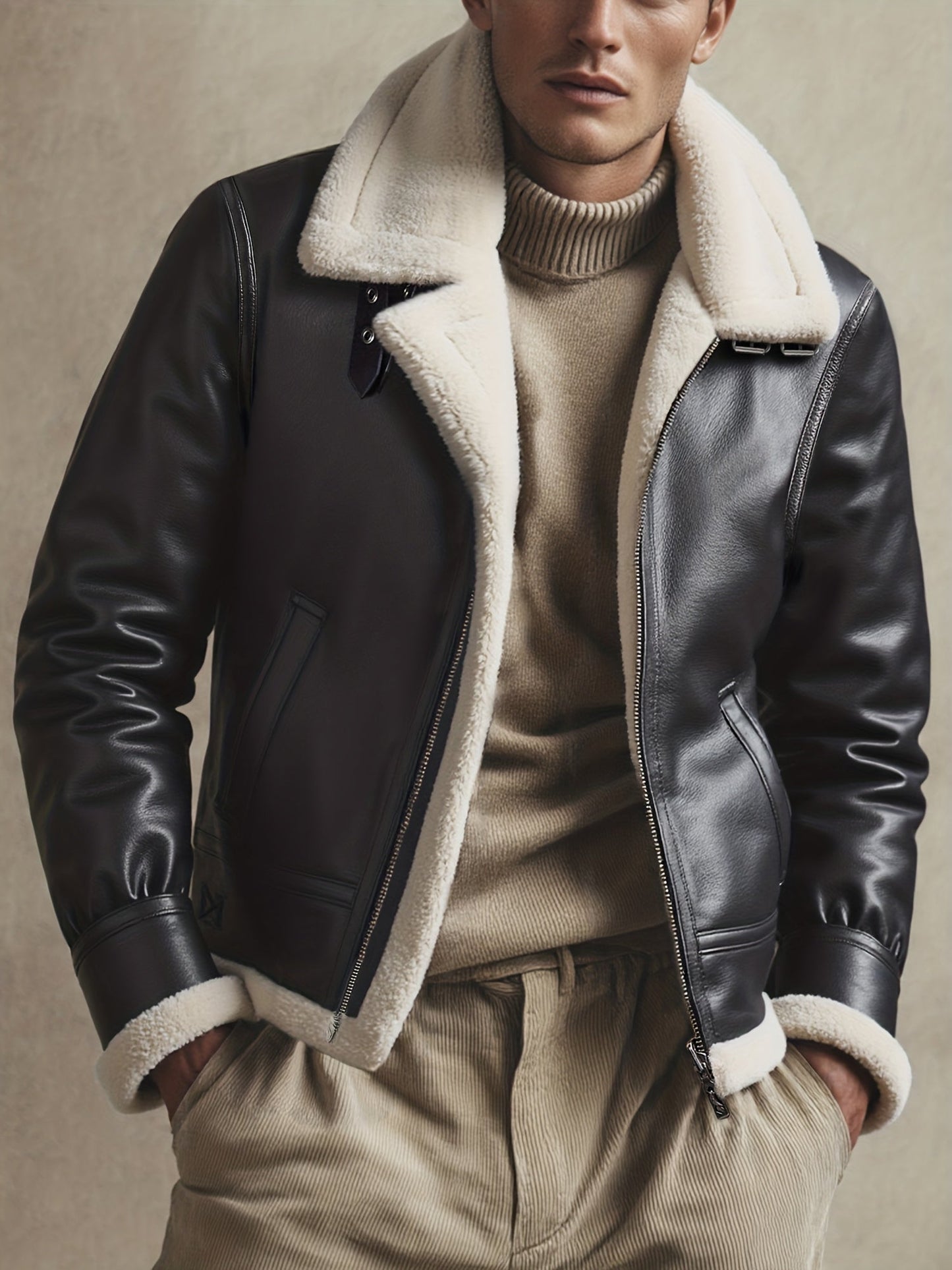 VANHOUTEN™ | WARME MOTORJACK VOOR HERFST EN WINTER