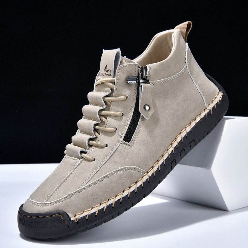 Christian™ | Nubuck Schoenen met Rits voor Mannen