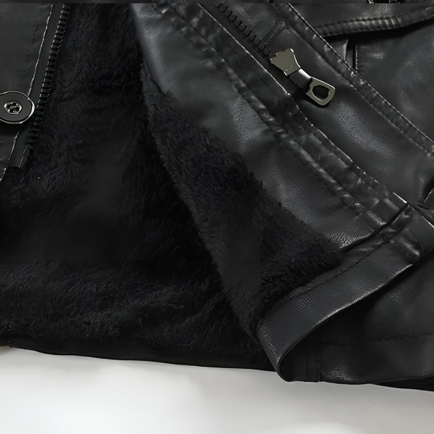 Adrien™ | Elegante Lange Leren Jas voor Heren