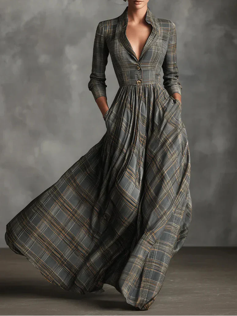 Eva | Moderne lange jurk