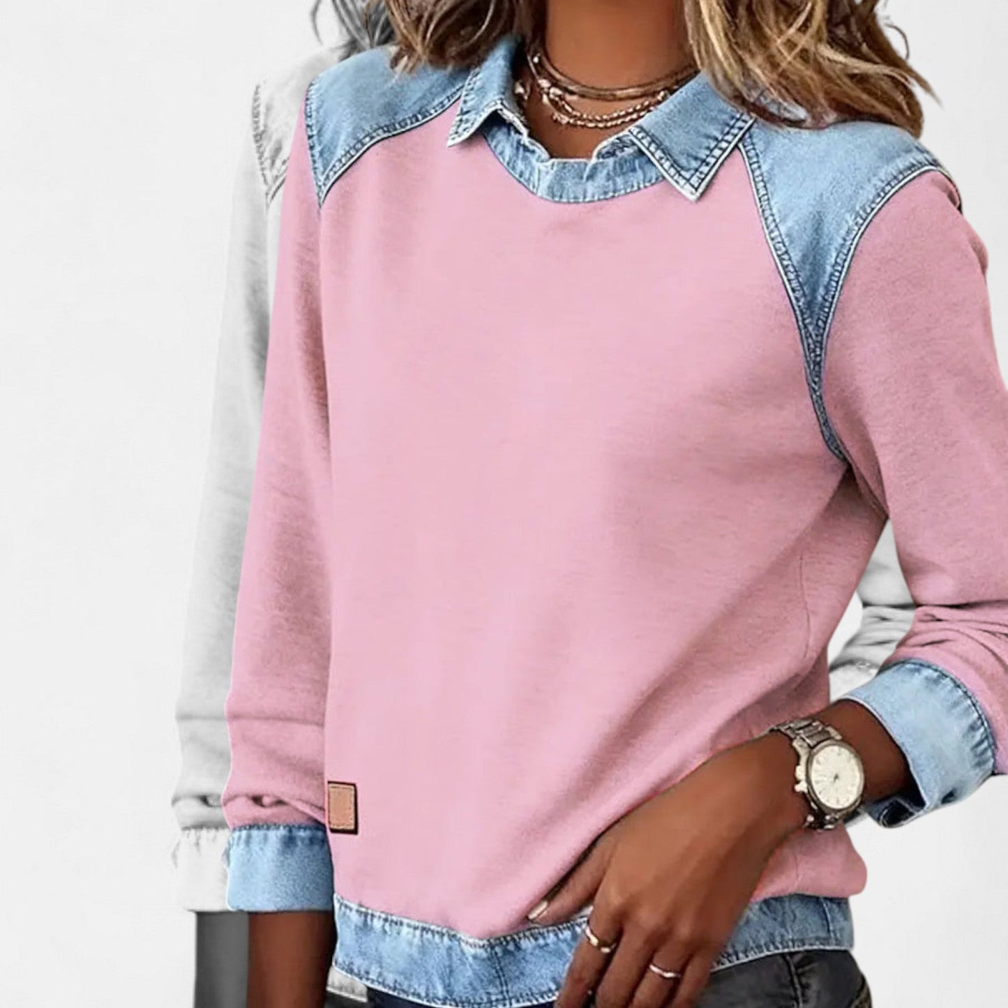 Trendy Lange Mouwen Blouse