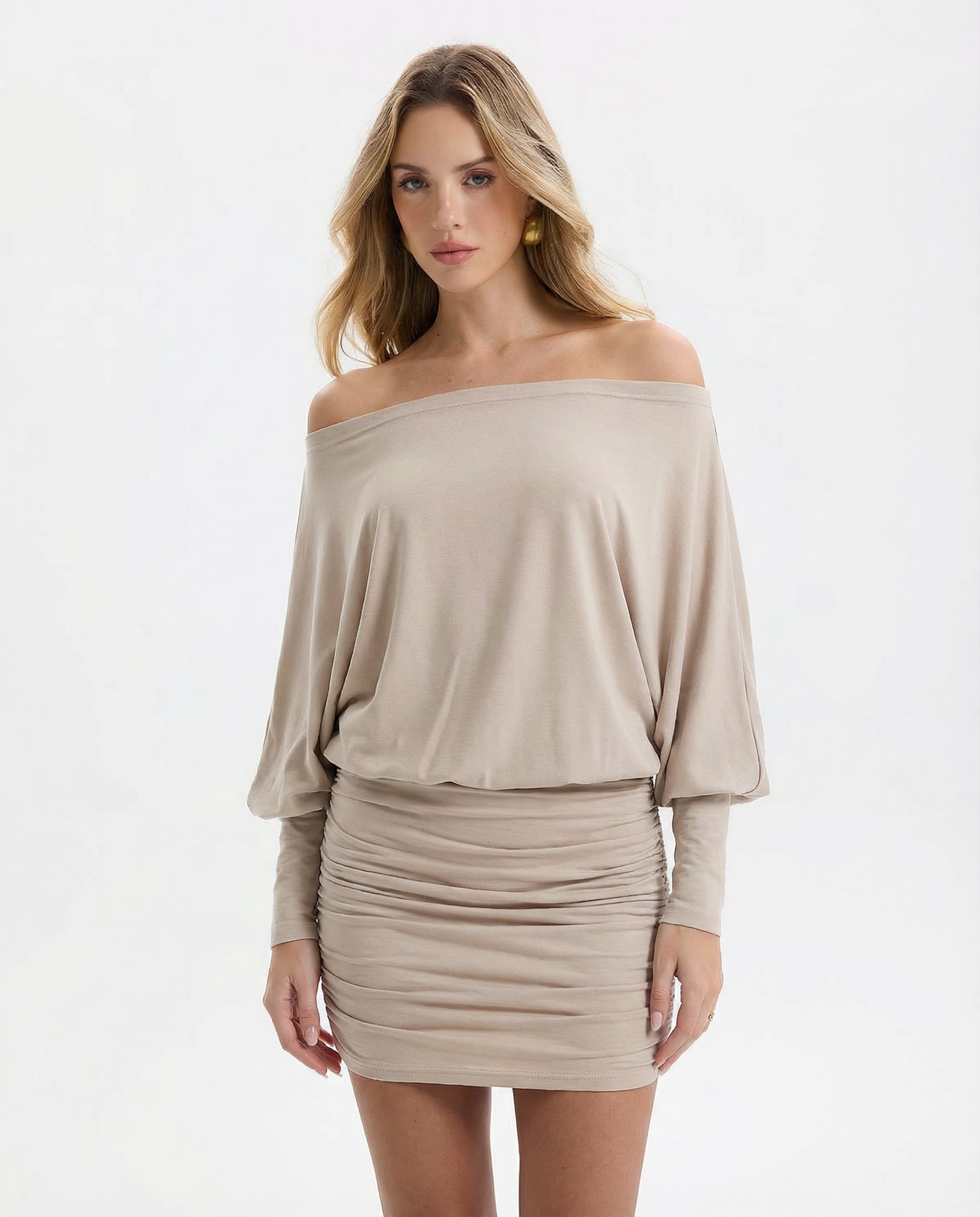 Van Houten™ | SOLA Rimpel Mini Jurk