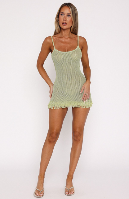 Van Houten™ | Tease Me Fringe Dress