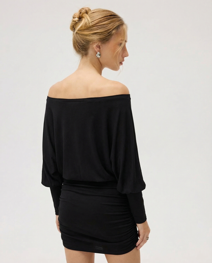 Van Houten™ | SOLA Rimpel Mini Jurk