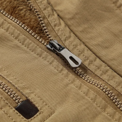 Julien™ | Elegante wintergecoat van katoen