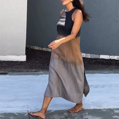 Laluna® | Modieuze Mouwloze Jurk