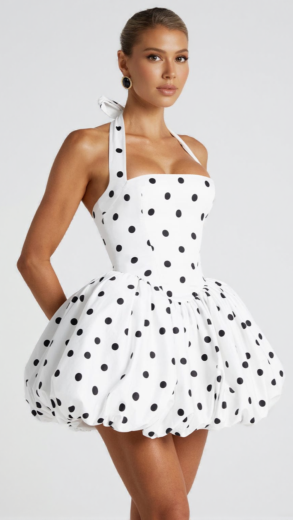 Van Houten™ | Polka Dot Mini Jurk