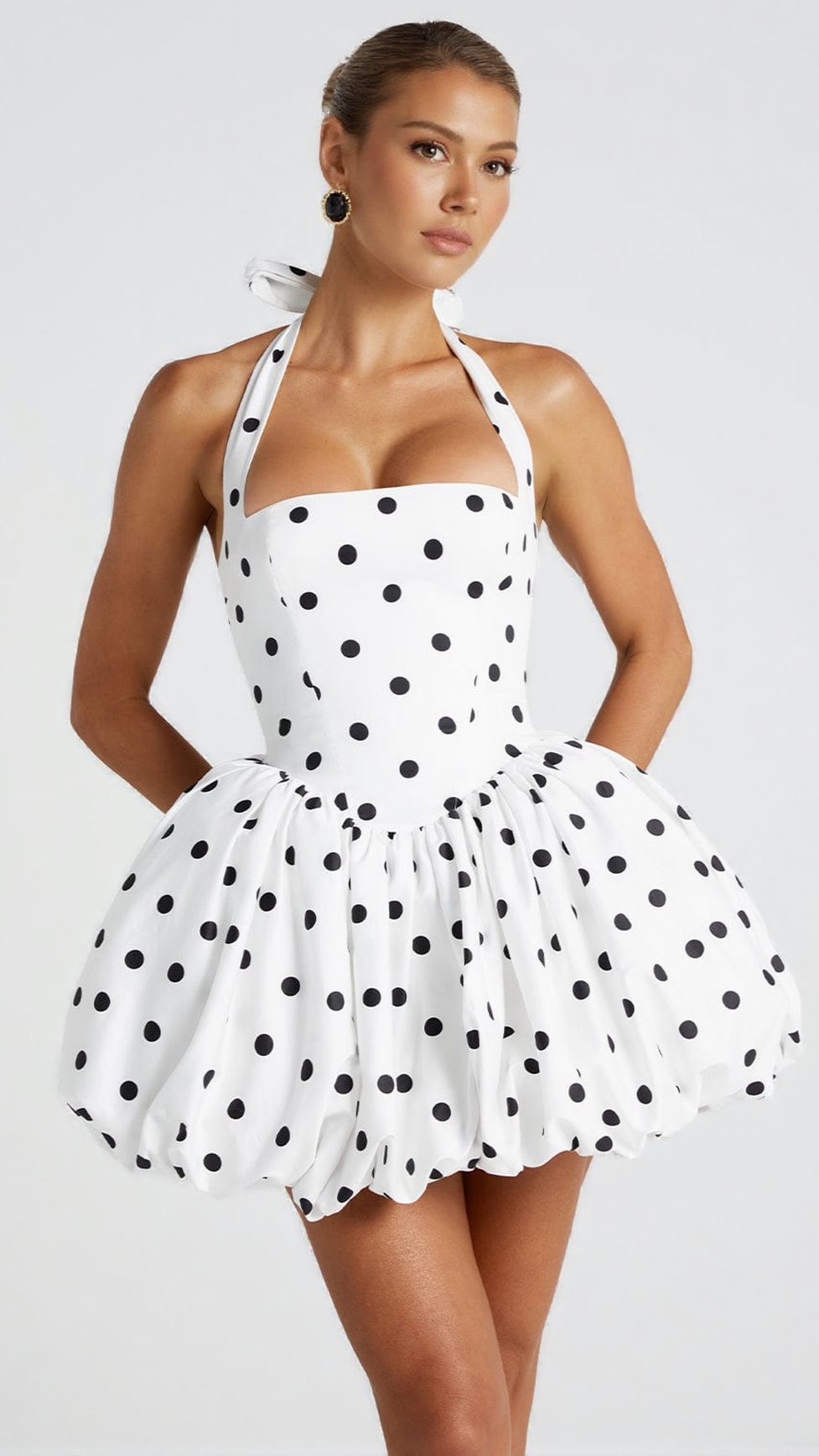 Van Houten™ | Polka Dot Mini Jurk