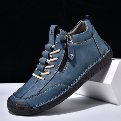 Christian™ | Nubuck Schoenen met Rits voor Mannen