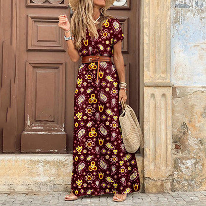 Laluna® | Elegante Bohemian Maxi-Jurk