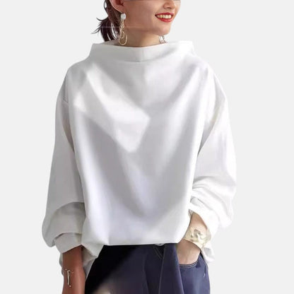 Gabriella™ | Stijlvolle trui met hoge kraag