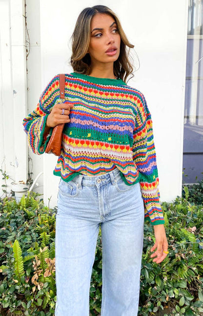 LALUNA® | COLOR POP SWEATER