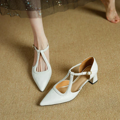 Josephine | Klassieke Leren Hakken