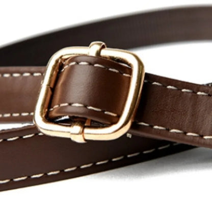 Muse™ | Luxe Leren Schoudertas voor Vrouwen