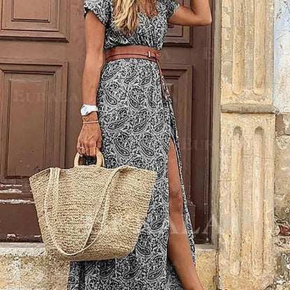 Laluna® | Elegante Bohemian Maxi-Jurk