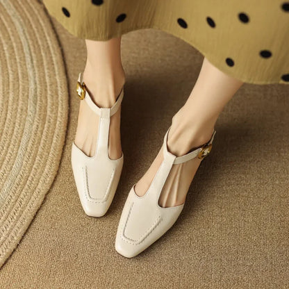 Annabelle | Vintage Leren Schoenen