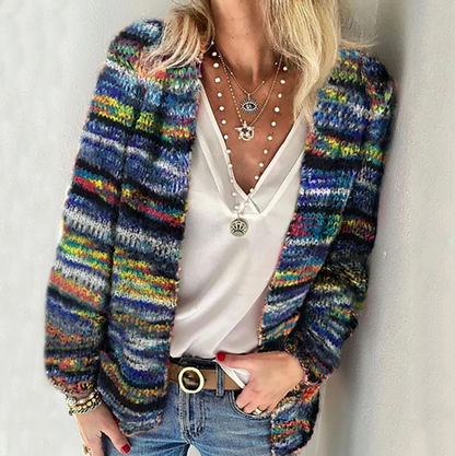 Camila | Multicolor Knuffelcardigan