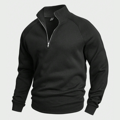 William™ - Casual Half-Zip Trui
