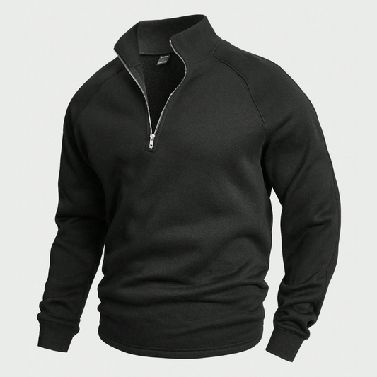 William™ - Casual Half-Zip Trui