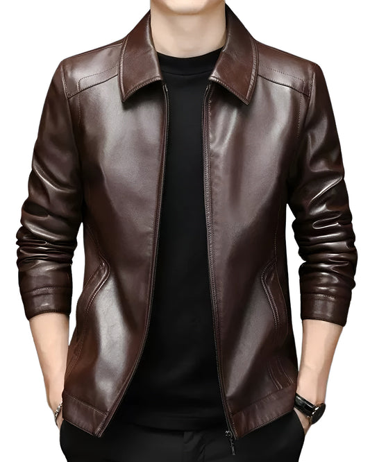 Julien™ | Casual leren jasje