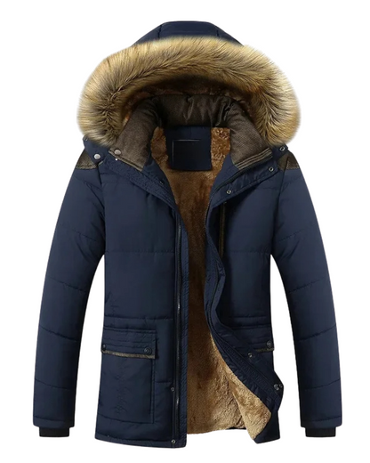 Adrien™ | Elegante Winterjas van Gewatteerd Fleece