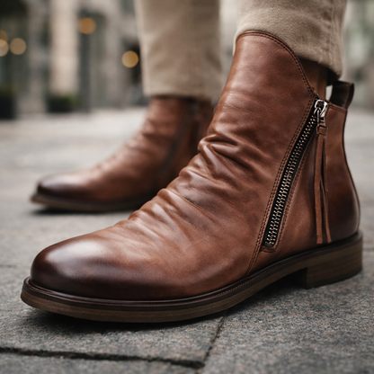Alessandro™ | Leren Chelsea Boots