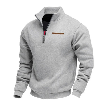 Casual fleece trui voor heren