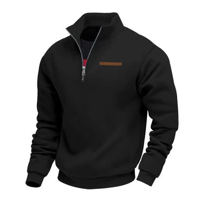 Casual fleece trui voor heren