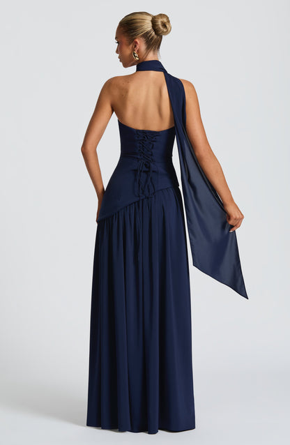 Van Houten™ | Chic Split Maxi Jurk