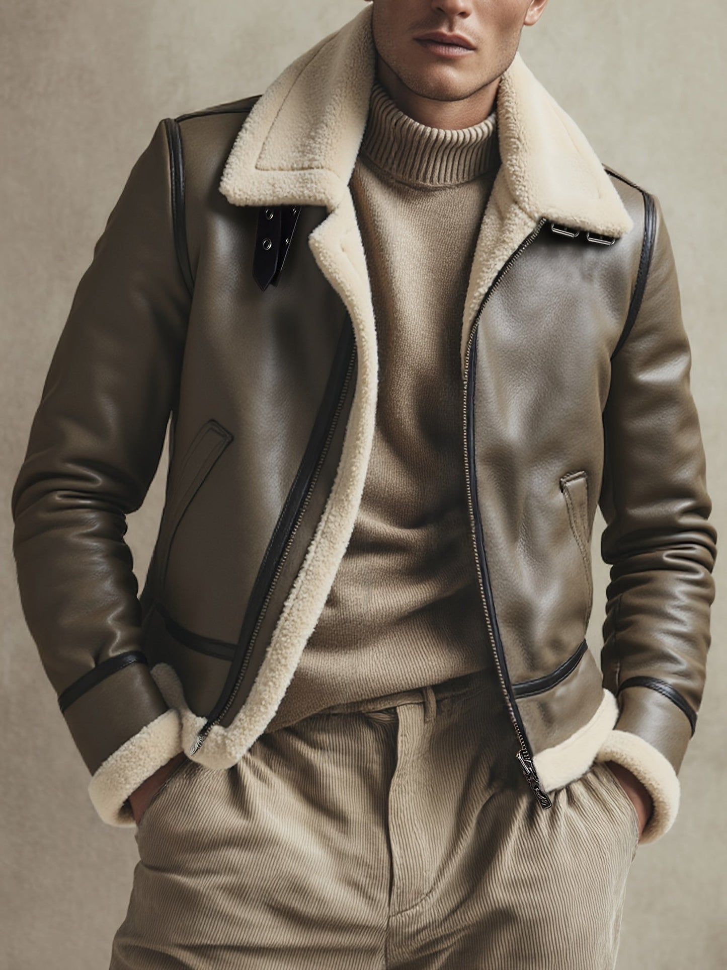 VANHOUTEN™ | WARME MOTORJACK VOOR HERFST EN WINTER