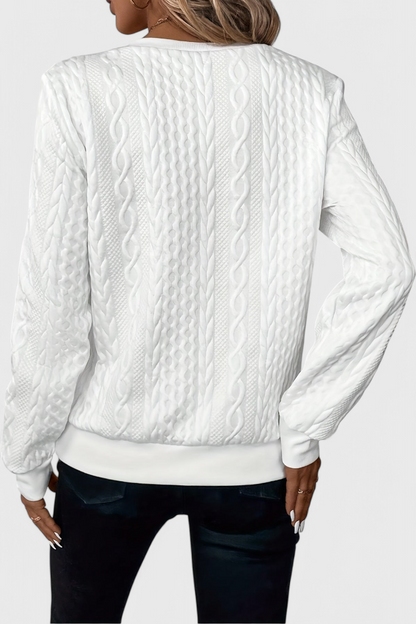 Zoey | Zachte Gebreide Trui met Rits