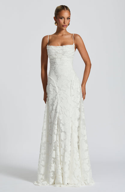 Aveline™ | Elegante Kanten Corset Maxi Jurk