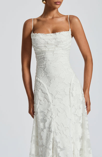 Aveline™ | Elegante Kanten Corset Maxi Jurk