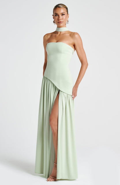 Van Houten™ | Chic Split Maxi Jurk