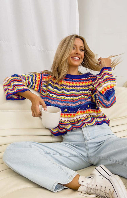 LALUNA® | COLOR POP SWEATER