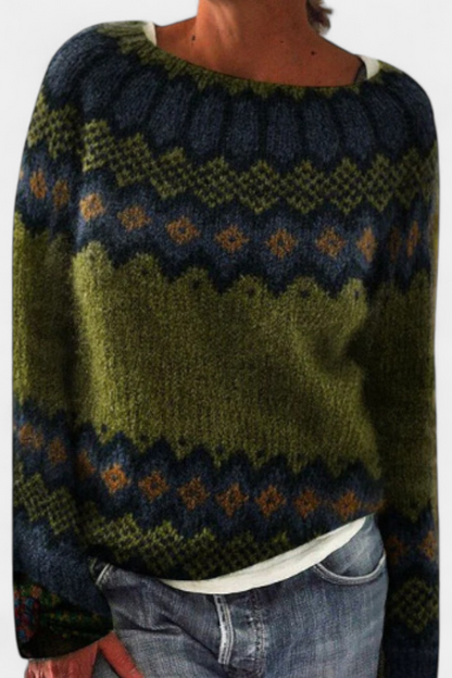 Jolessa | Trui met Noors Patroon