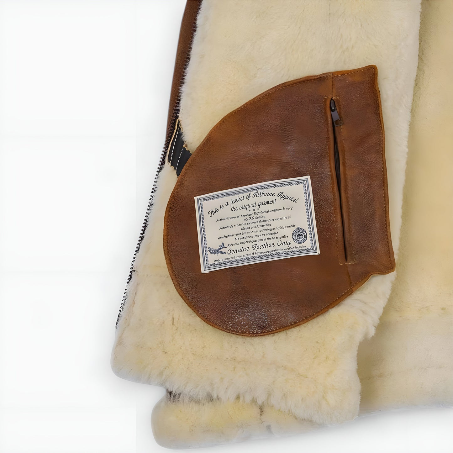 Aron™ | Bomberjack met capuchon van bont