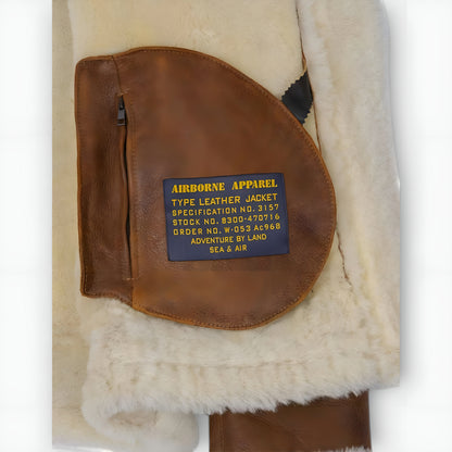 Aron™ | Bomberjack met capuchon van bont