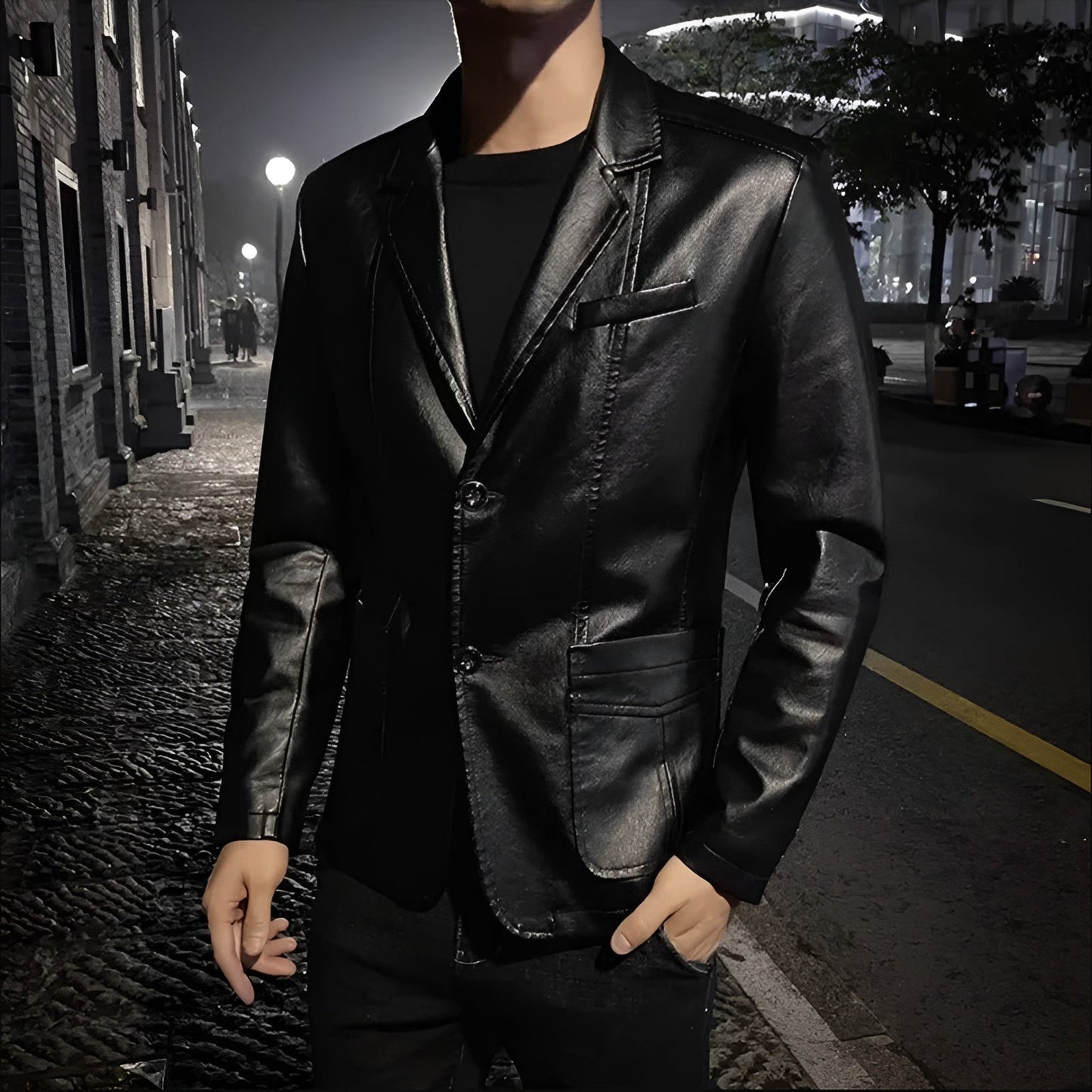 Thierry™ | Business casual leren jas