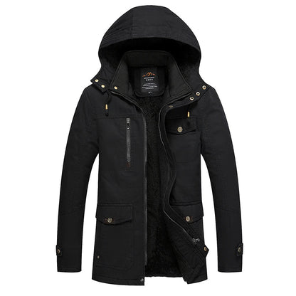 Julien™ | Elegante wintergecoat van katoen