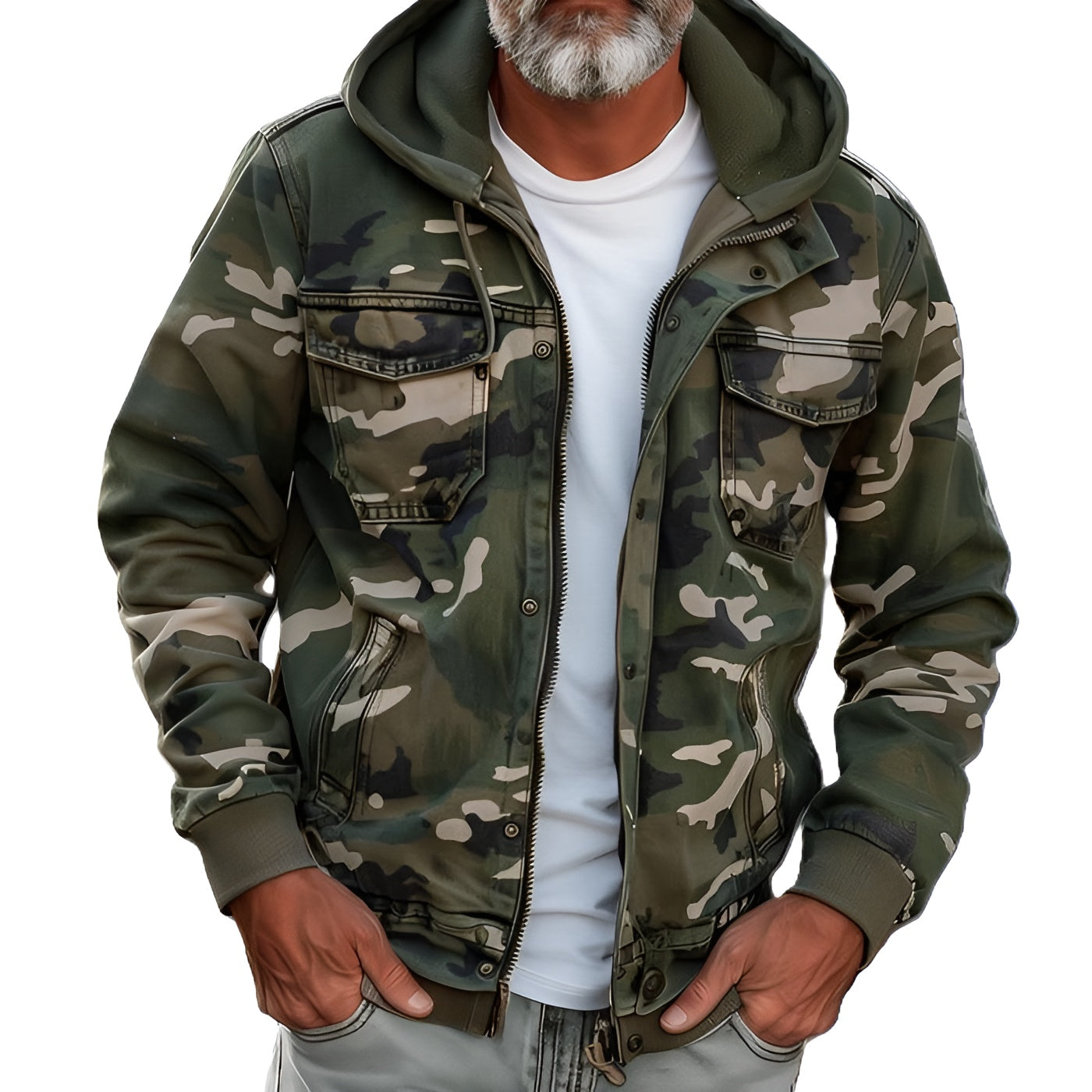 Sami™ | Camouflage patroon jas