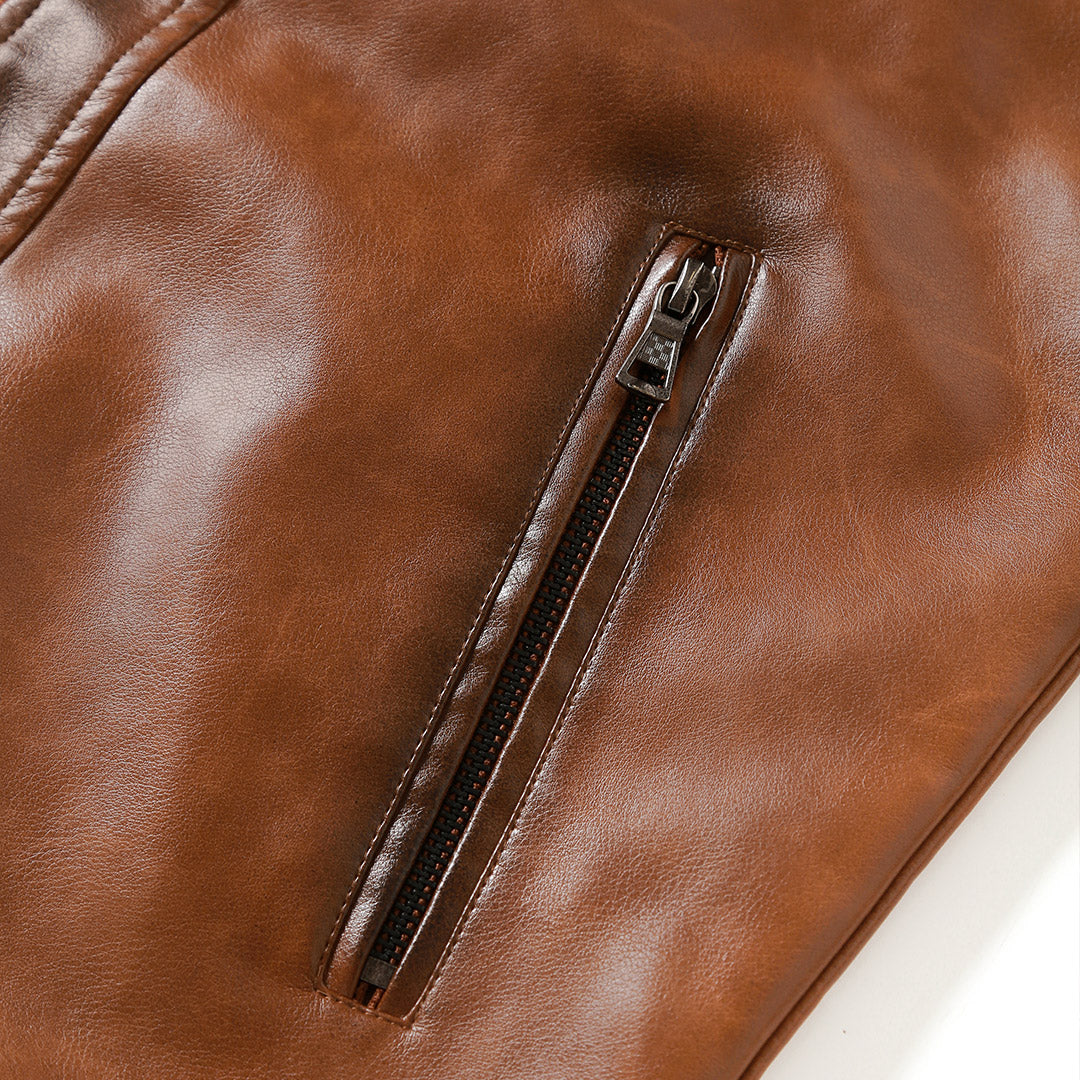 Nico™ | Leren Cruiser Jas